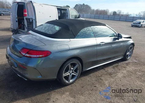 2017 Mercedes-Benz C 300 4Matic z USA, uszkodzony, nr VIN WDDWK4KB9HF431610